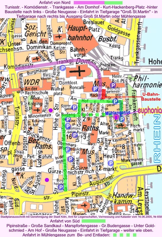 Plan für Autofahrer